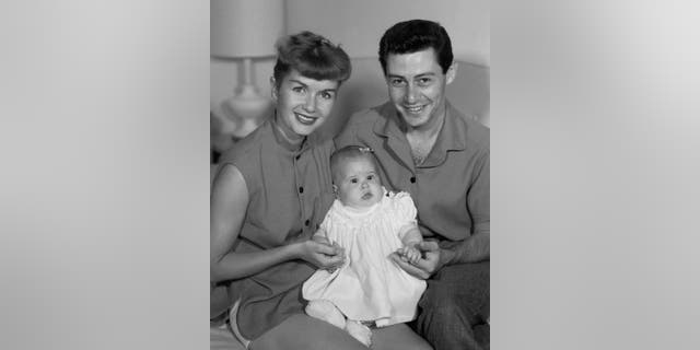 Debbie Reynolds, Eddie Fisher und Carrie Fisher
