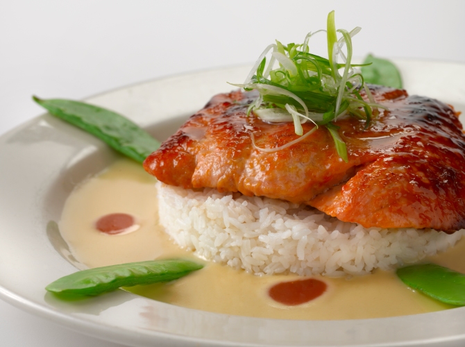 Cheesecake Factory Miso-Lachs