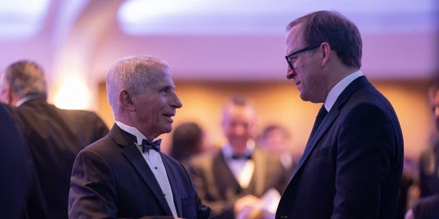 Fauci at the White House Correspondents' Association (WHCA) dinner