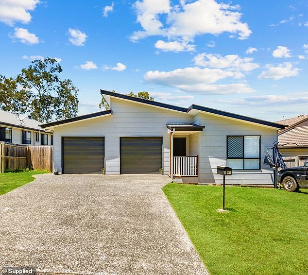 Mr Dilleen also bought this duplex home in Collingwood Park, Queensland for $541,000 where he receives $800 in rent per week