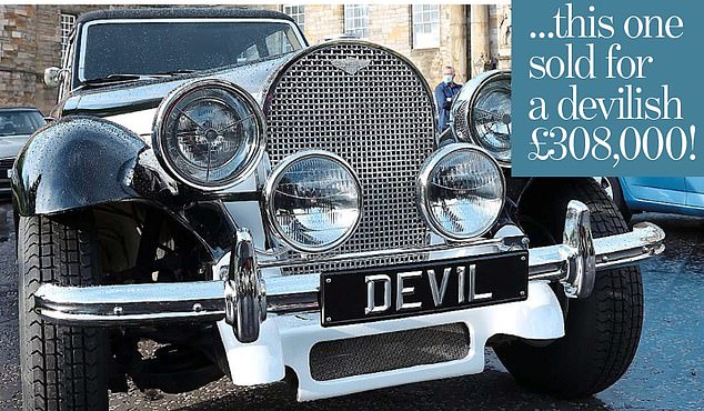 Smokin': Die DEV 1L-Platte von Cruella De Vils legendärem Auto wurde 2021 von der DVLA für 308.253 £ verkauft