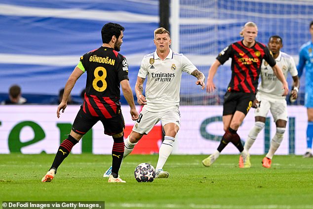 Manchester City spielte im Halbfinal-Hinspiel gegen Real Madrid, als die Übertragung unterbrochen wurde