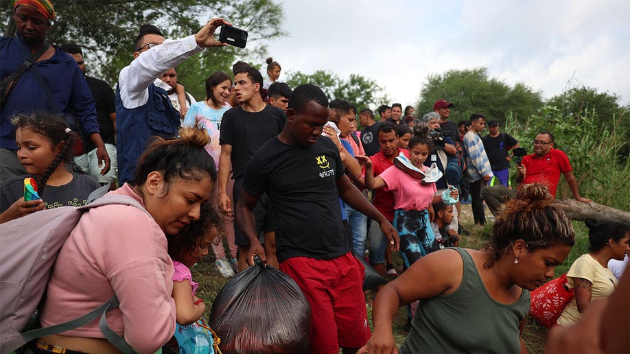 Migranten in Rio Grande