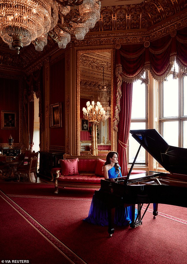 Die Prinzessin von Wales eröffnete den Eurovision Song Contest mit einem Klavierauftritt als rührende Hommage an die Ukraine