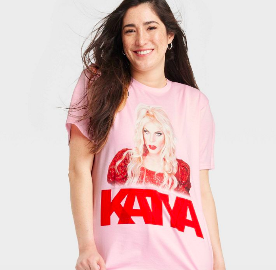 Pride Adult Drag Queen „Katya“ Kurzarm-T-Shirt