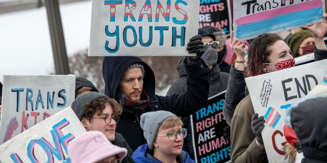 Protest gegen Transkinder
