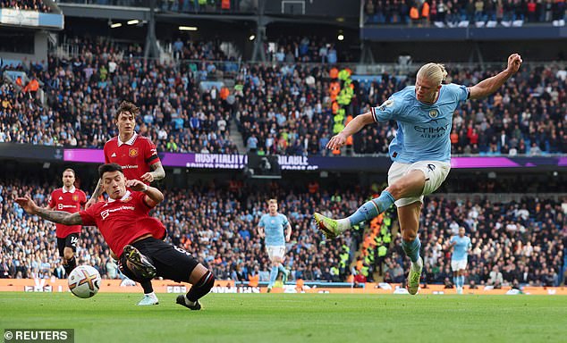 Haaland netted three goals for the third successive game as City closed the gap to leaders Arsenal