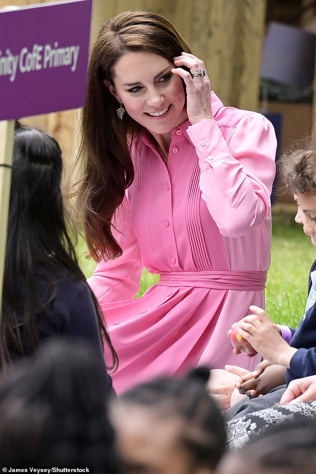 The Princess (pictured) is known to enjoy the Chelsea Flower Show, an event she has attended several times in the past