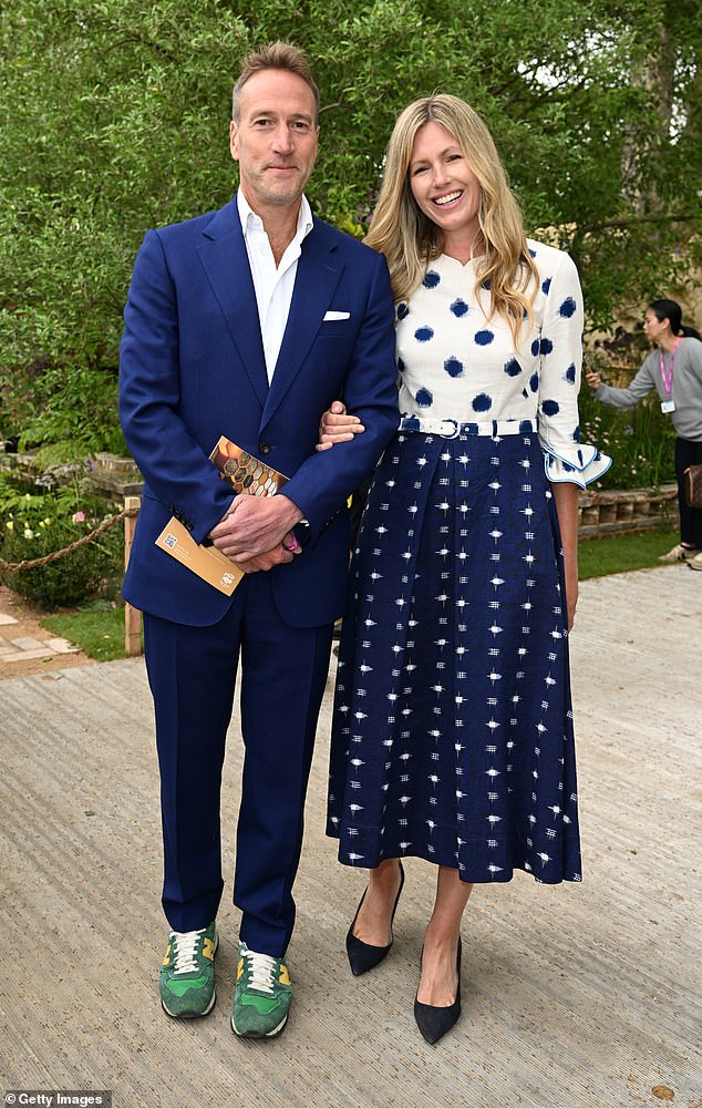 Ben Fogle and Marina Fogle attend the 2023 Chelsea Flower Show at Royal Hospital Chelsea on May 22, 2023 in London