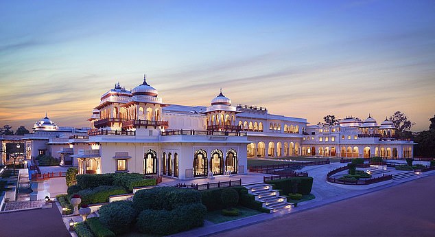 In der globalen Top-Hotels-Liste steht das Rambagh Palace in Jaipur, Indien, an erster Stelle