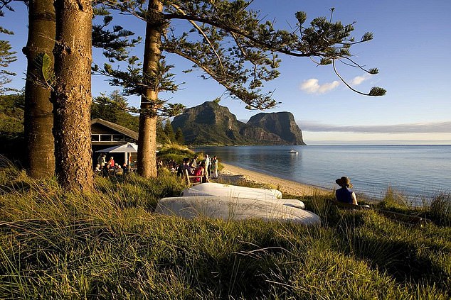 Pinetrees Lodge, Lord Howe Island, Australien, liegt an der Spitze der Rangliste der Top-Hotels im Südpazifik