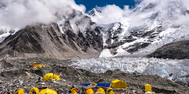 Basislager des Mount Everest