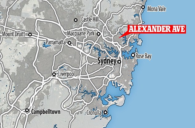 Die schrecklichen Szenen an der unteren Nordküste Sydneys ereigneten sich kurz vor 11.30 Uhr