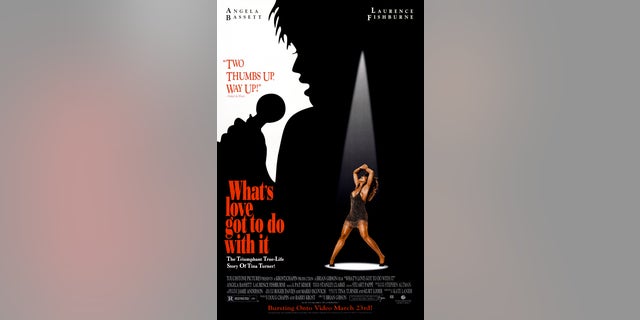 Filmplakat für Tina Turners Biobild „Was hat Liebe damit zu tun?“