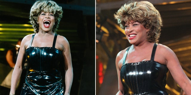 Tina Turner tritt im Jahr 2000 auf