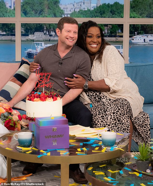 'Wouldn't have guessed that!': It comes after This Morning viewers were left shocked after discovering Dermot 's real age as he celebrated a milestone birthday on Wednesday