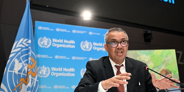 Der Chef der Weltgesundheitsorganisation (WHO), Tedros Adhanom Ghebreyesus, spricht
