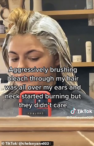 Sie ging zu einem anderen Friseur, da ihr üblicher Friseur nicht verfügbar war, bereute ihre Entscheidung jedoch bald