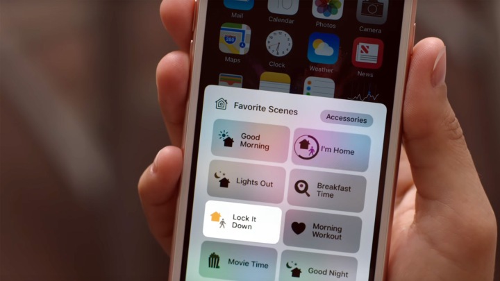 Apple HomeKit-App auf dem Smartphone.