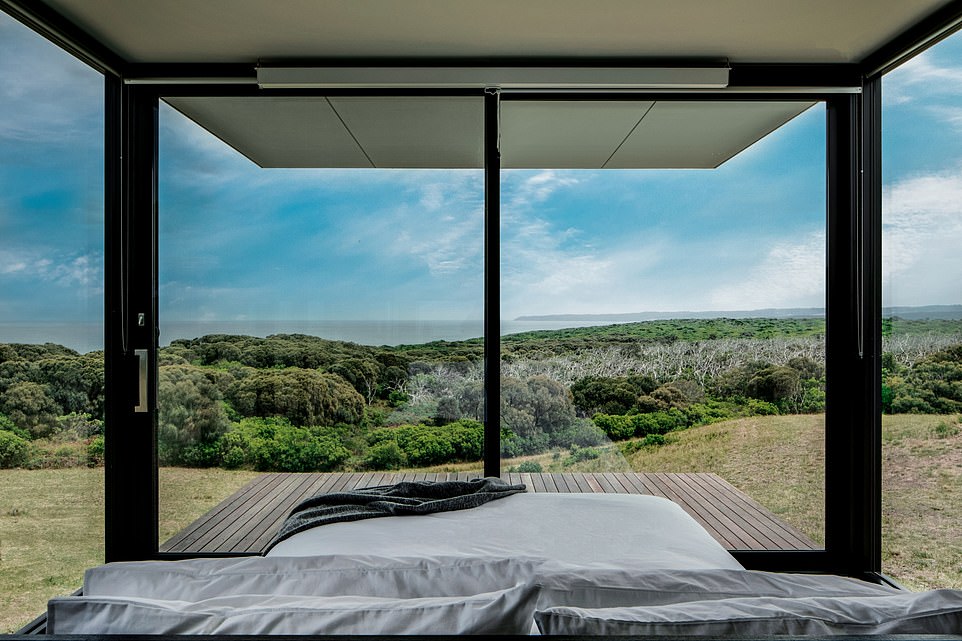 SKY PODS HOLIDAY RENTALS, CAPE OTWAY, VICTORIA: Lined with floor-to-ceiling windows, these holiday rentals rest on a 200-acre wildlife refuge on Cape Otway, a rugged cape in southern Victoria. During your stay, marvel over the vista of the Southern Ocean and the surrounding coastal rainforest, which is being restored as a habitat for koalas and birds. Only accessible via a handful of walking trails, the houses are truly off-grid. Other beauty spots such as sandy Station Beach and the spring-fed Rainbow Falls are all within walking distance. Visit skypods.com.au