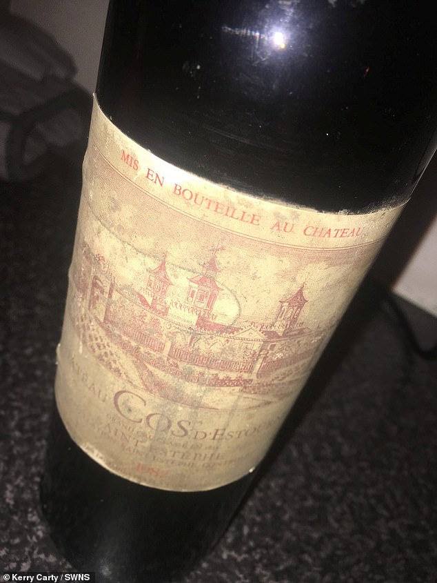 Das Château Cos d'Estournel aus dem Jahr 1982 in Saint-Estèphe brachte Frau Carty auf der Weinauktions-Website Bid For Wine unglaubliche 185 £ ein