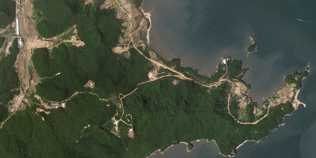 Die Satellitenstartstation Sohae