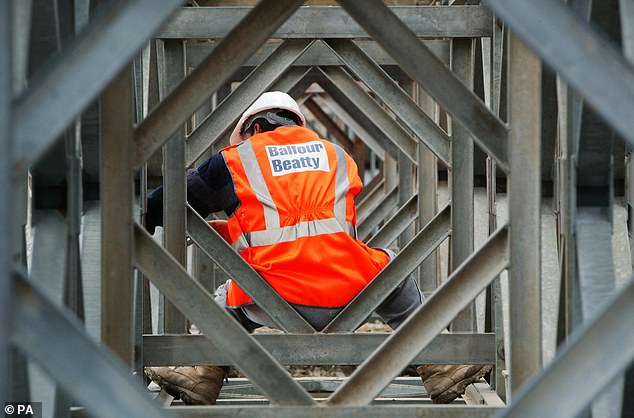 Leistung: Balfour Beatty, Großbritanniens größter Bauunternehmer, verzeichnete im vergangenen Jahr einen zugrunde liegenden Betriebsgewinn von 232 Millionen Pfund aus seinen ertragsbasierten Geschäften