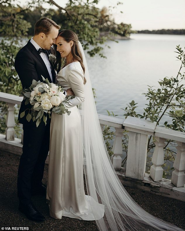 Finnish prime minister Sanna Marin married her long-term partner Markus Raikkonen in an intimate ceremony in 2020. They have now announced their divorce