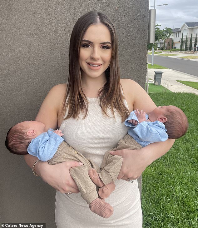 Madeline Kaklikos, 24, ist eine Sozialarbeiterin, der immer gesagt wurde, dass eine Geburt nahezu unmöglich sei, nachdem bei ihr das Syndrom der polyzystischen Eierstöcke und ein Uterus didelphys diagnostiziert worden waren – was bedeutete, dass sie zwei Gebärmutter und zwei Gebärmutterhalse hatte
