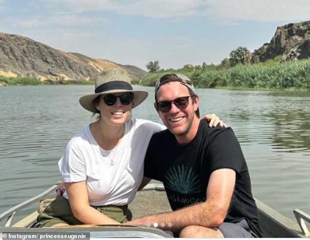 Prinzessin Eugenie, 33, postete eine Reihe süßer Fotos auf Instagram, um den 37. Geburtstag ihres Mannes Jack Brooksbank zu feiern