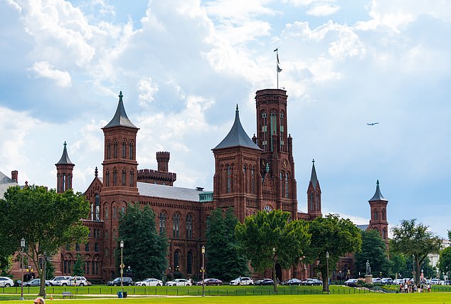 With a total of 19 museums and the National Zoo under its umbrella, the Smithsonian Institution is the world's largest museum, education, and research complex. Above is the Smithsonian Castle