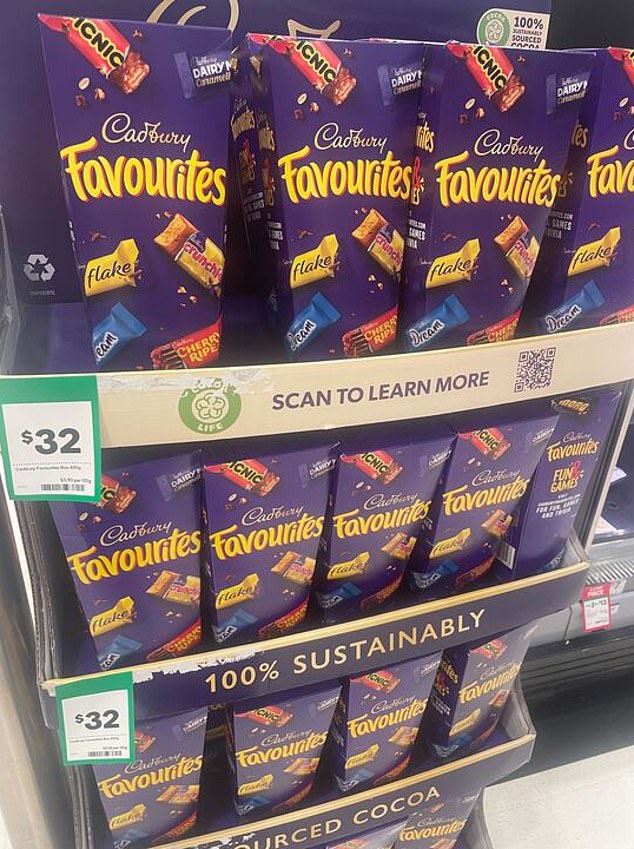 Cadbury's Favorites scheint das jüngste Opfer der grassierenden Inflation in Australien zu sein, denn Woolworths verkauft den Leckerbissen jetzt für satte 32 Dollar