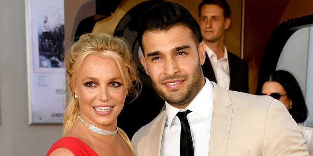 Britney Spears und ihr Mann bei der Premiere von "Es war einmal in Hollywood."