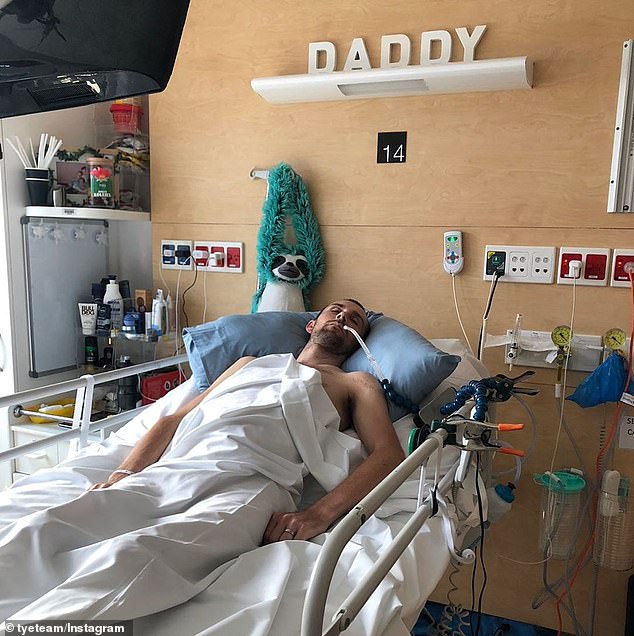 Rückblick auf fünf Jahre, als Angland im Krankenhaus lag, nachdem er nach einem schrecklichen Rennsturz seine Beine nicht mehr benutzen konnte