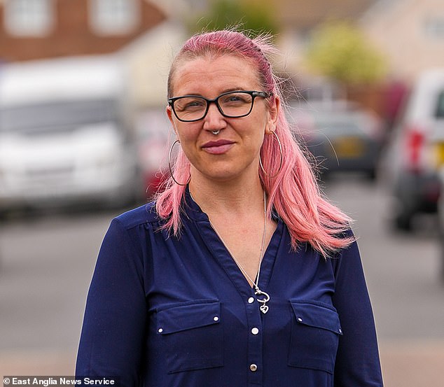 Mother-of-four Debbie Munday (pictured), 40, who used to live on the Barrack estate told MailOnline how she remembered Daniel often being out alone in the months before he disappeared