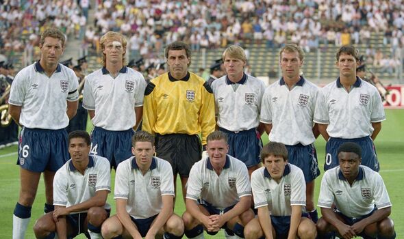 Englands Kader für die Weltmeisterschaft 1990