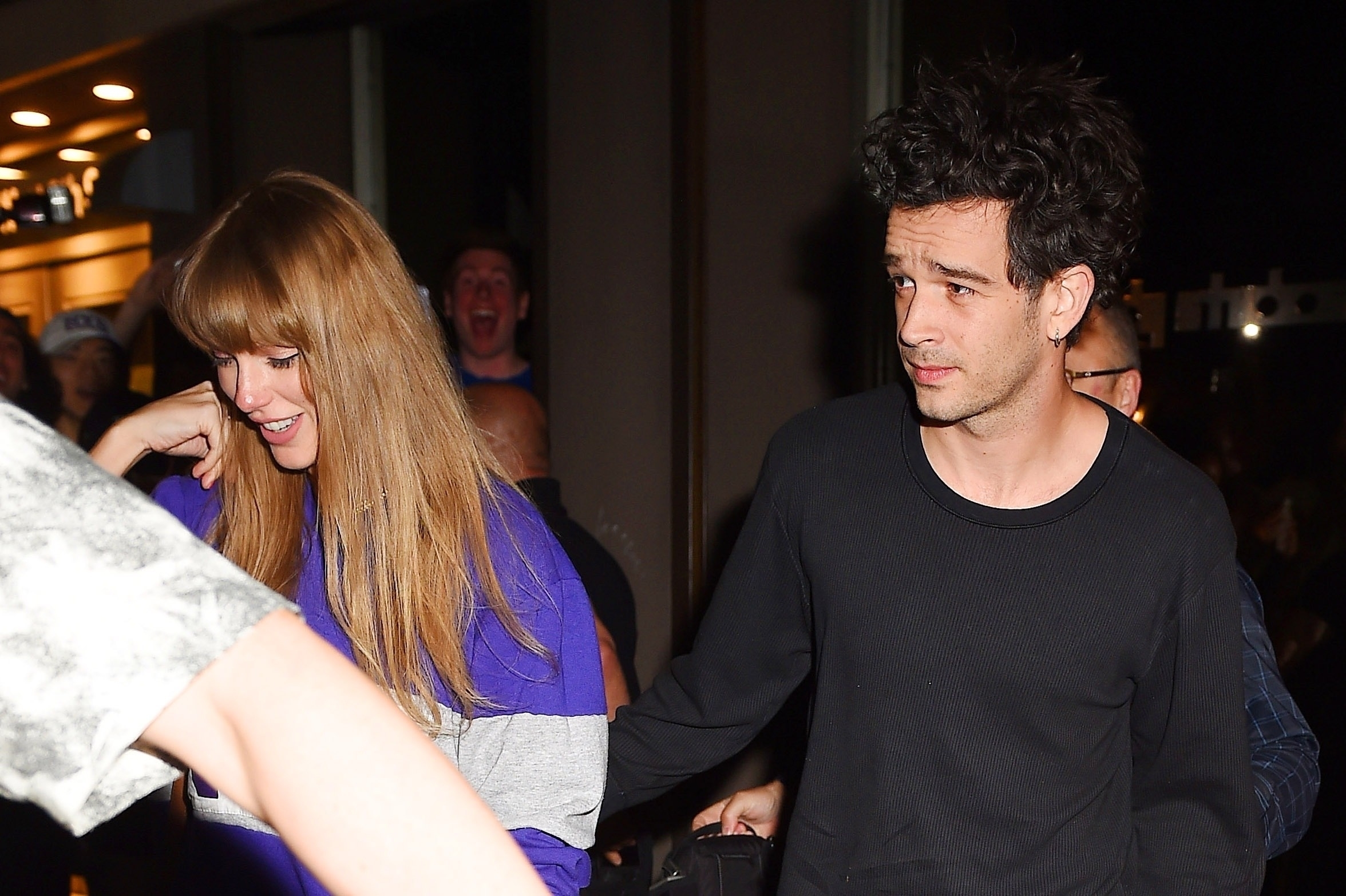 Taylor Swift und ihr Freund Matthew Healy in NYC