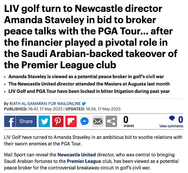 Riath Al-Samarrai von Mail Sport enthüllte letzten Monat Staveleys Engagement als Friedensvermittler