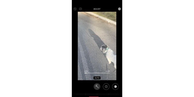 Schärfen von Videos auf dem iPhone