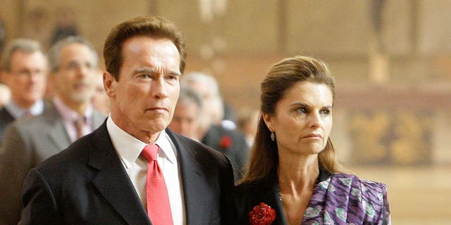 Arnold Schwarzenegger attend a funeral