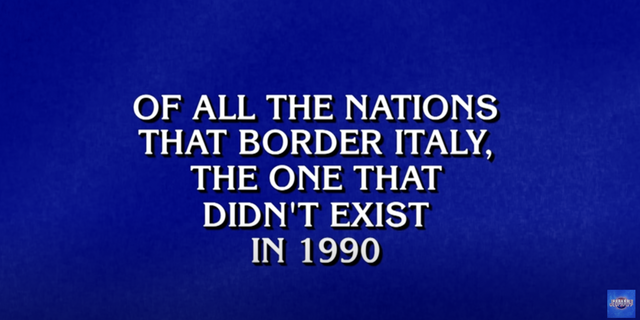 Letzte Jeopardy-Frage