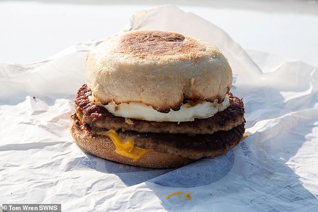 A Sausage and Egg McMuffn in the UK has 423 calories, while in the US they have 480 calories