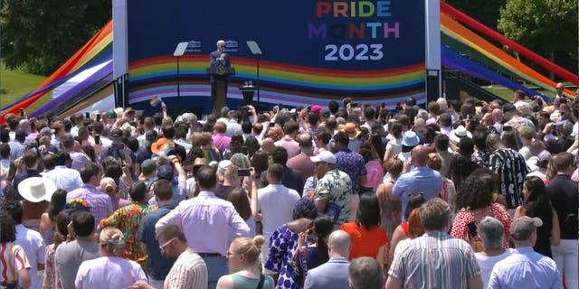Biden bei der Pride-Veranstaltung