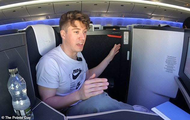 Liam Spencer stellte die Club World Business Class „Club Suite“ von British Airways auf einem 777-200-Flug von Heathrow nach JFK auf die Probe