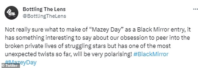 Polarisierend: Zazie Beetz spielt die Hauptrolle in Mazey Day, der die Geschichte eines in Schwierigkeiten geratenen Starlets erzählt, das von aufdringlichen Paparazzi verfolgt wird, und der die Zuschauer spaltet
