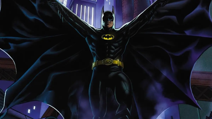 Comic-Cover für Sam Hamms Serie Batman '89