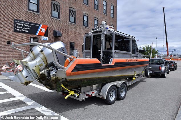 Die US-Küstenwache in Boston gehört zu den Agenturen, die bei der Suche nach dem vermissten U-Boot helfen