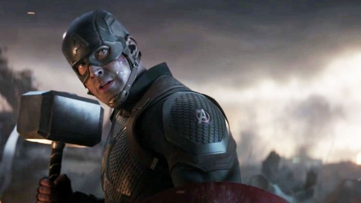 Chris Evans als Captain America in Avengers: Endgame.