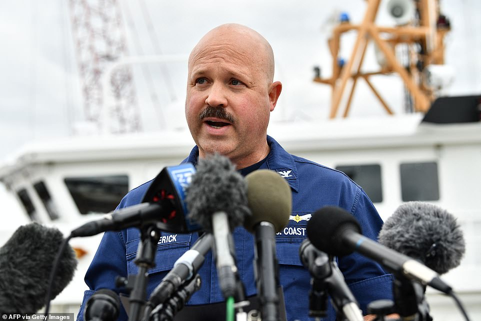 At a press conference at the US Coast Guard Station in Boston - which is coordinating the search and rescue effort - First District Response Coordinator Capt. Jamie Frederick said it was not certain the sub could be saved