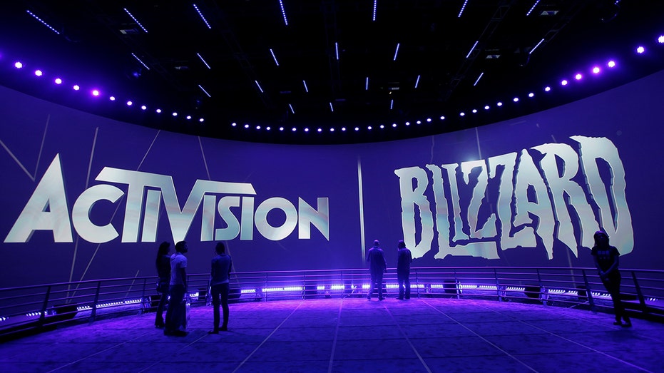 Ein Blizzard-Stand während einer Convention